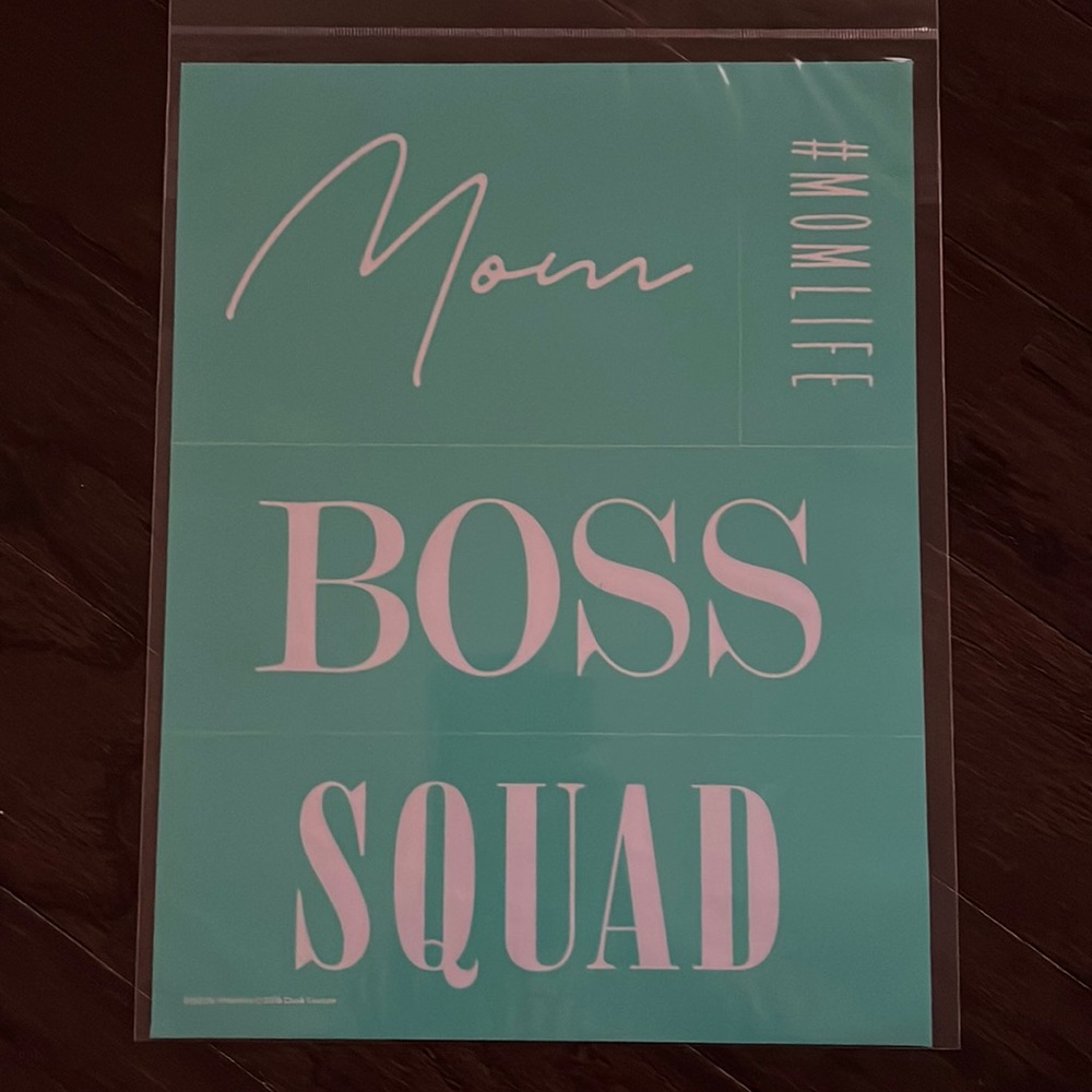 Brand New Chalk Couture #Momlife Transfer